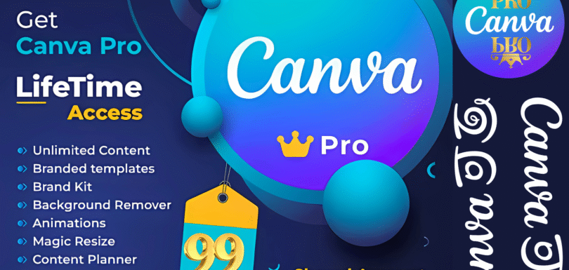 Get Canva Pro Lifetime Subscription in Just ₹99 – The Smartest Deal for Creators