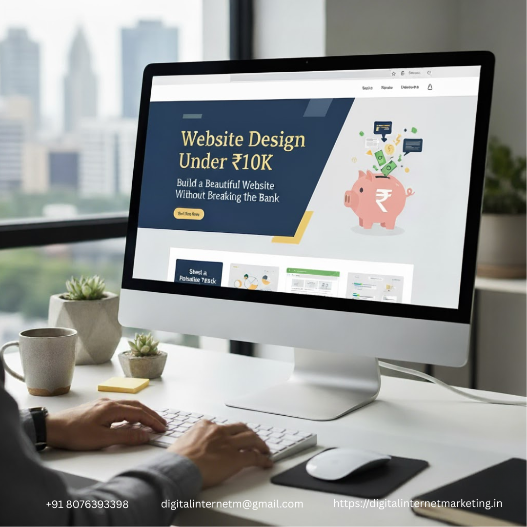 Website Design Under 10K – Build a Stunning Website Without Breaking the Bank
