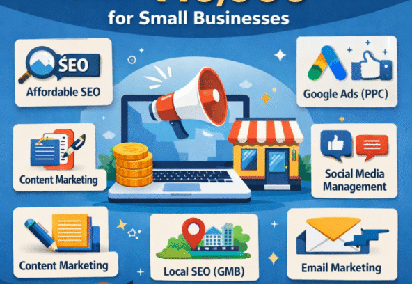 Top Digital Marketing Services Under ₹10,000 for Small Businesses in India