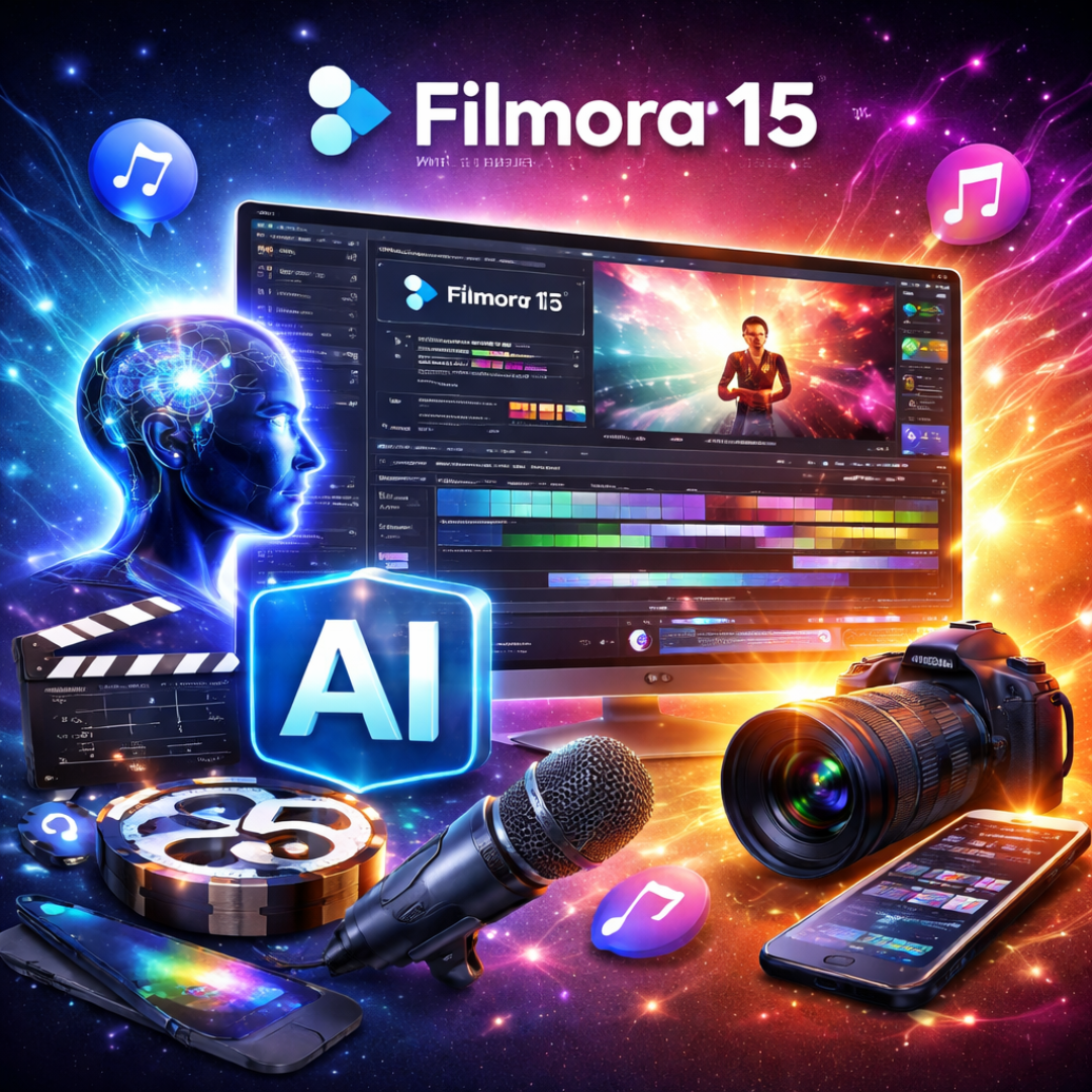 Get Wondershare Filmora 15 + AI at Just ₹1199 – Lifetime Access Deal